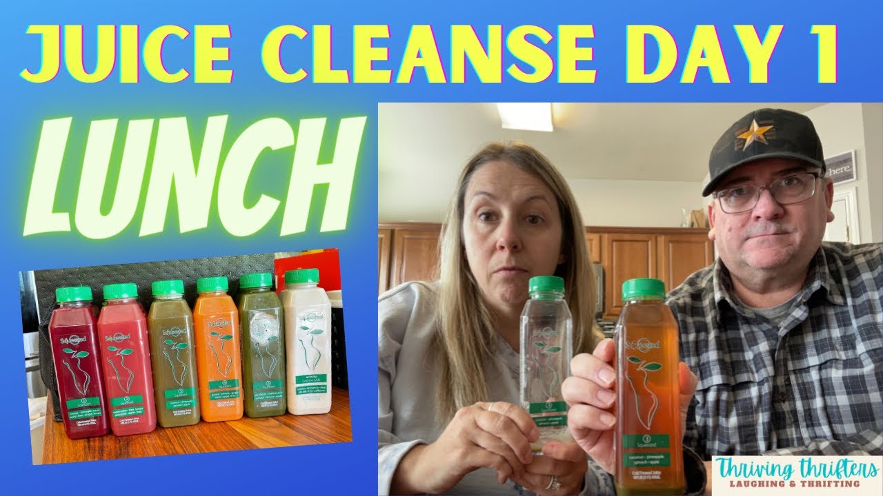 OUR JUICE CLEANSE DAY 1 of 3 ‘LUNCH’ DETOX INTERMITTENT FASTING 