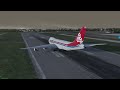 Landing in Findel airport Luxembourg (ELLX) in low visibility in X-plane 11