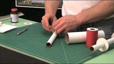 How to Make A Paper Transition for Model Rockets - Part 3