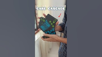 Learn the Coolest Card Shuffle Ever! (Card Cascade)
