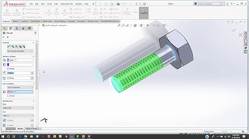 Thread feature in SOLIDWORKS to save your time