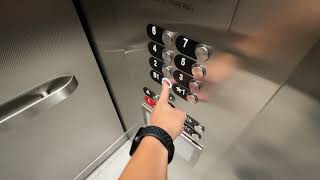 OTIS Gen3 MRL Traction Elevators [Bank 1] @ Hartwood Apartments, Sunnyvale, CA