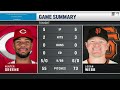 Reds vs. Giants Game Highlights (4/7/25) | MLB Highlights
