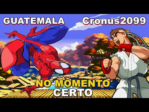Ele Tem Uma Paciencia Incrivel - Marvel Super Heroes vs Street Fighter.