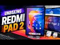 REDMI PAD 2 UNBOXING do TABLET BARATO da XIAOMI - O que vem na caixa?