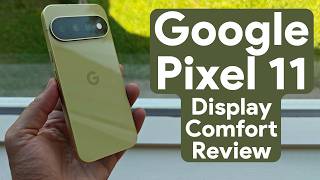 Google Pixel 11 display comfort review: PWM and dithering tests