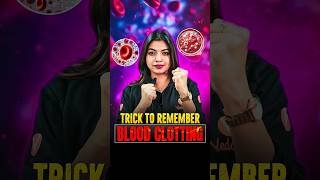 Trick To Remember Blood Clotting #trendingshorts #trending #neet2026