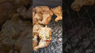 That sizzle 🤩😍 #jamaicanfood #bbq #jamaicanjerk #viralshort #viralfood #food #cooking #dinner