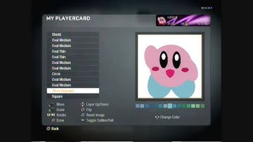 Black ops Kirby emblem tutorial