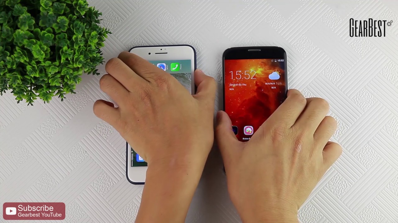 Fingerprint Unlock Test: Bluboo Edge 4G Phablet - Gearbest.com