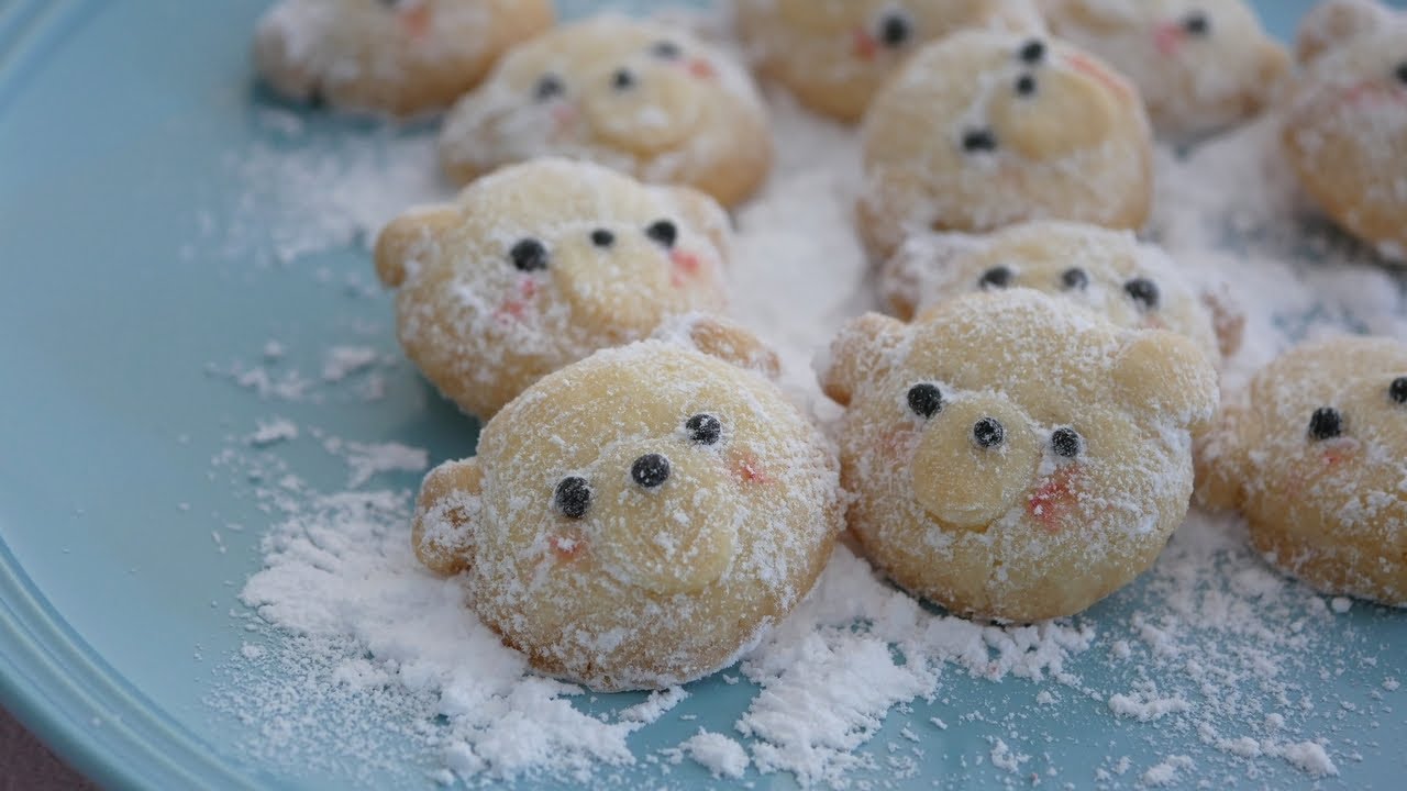 さくさく♪スノーボールクッキー | Snowball Cookies - YouTube