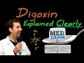 Digoxin explained clearly  exam practice question