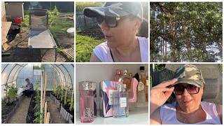 В ШОКЕ ОТ КОММЕНТАРИЕВ🤪РАНЬШЕ РОДИТЕЛИ ЗАСТАВЛЯЛИ, А СЕЙЧАС МУЖ/ Шезлонг для дачи/😍ЛЮБИМЫЕ АРОМАТЫ