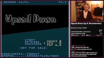 Upsad Down [NES Homebrew] || Nesdev Compo 2020