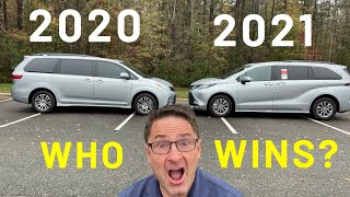 2021 Toyota Sienna XLE vs 2020: You Won't Believe the Changes! Full Comparison and Review