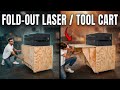 DIY Mobile Laser/Tool Cart with Flip-Up Table Extension thumbnail