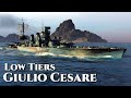 World of warships giulio cesare  low tiers are something else