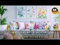 Spring Fever Decorating is Here! Living Room Refresh Ideas to Welcome Spring 🌷🏡