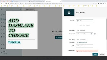 How to Add Dashlane Extension to Chrome