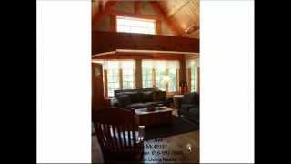 Log Home for sale in Newaygo Mi  Timber frame Home TimberHome.Biz 7902 E 72nd Ave, Newaygo Mi