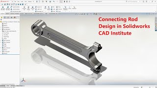 How to make connecting rod in solidworks