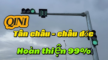 Quốc lộ N1 tuyến Tân châu - châu đốc an Giang ngày 3/11/2025 