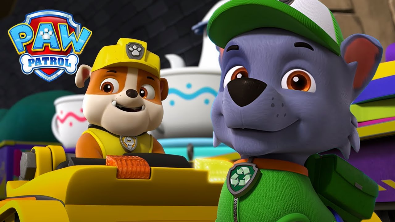 Rubble segít egy egész karneválnak kiszabadulni egy barlangból! | Mancs Őrjárat | PAW Patrol