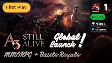 A3: Still Alive (iOS, Android) - First Global Launch Gameplay, MMO Battle Royale