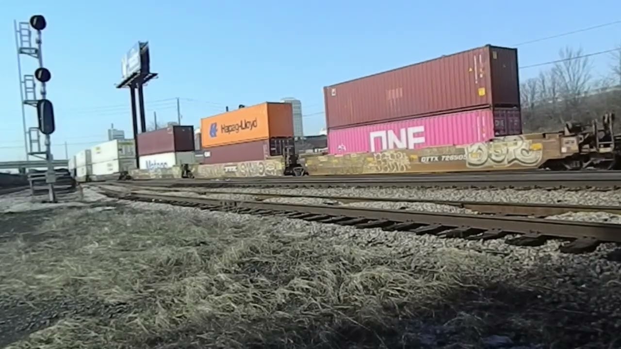 BNSF 7350 Leads Intermodal - 1/30/2026