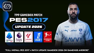 Lengkap!! Cara Pasang PES 2017 + Patch Update 2026 Gamebox Patch Di Gamehub Emulator Android