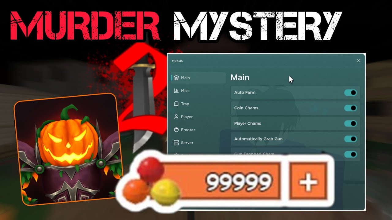 MURDER MYSTERY 2 AUTO FARM SCRIPT HACK GUI *PASTEBIN 2023* ❤️ ROBLOX 