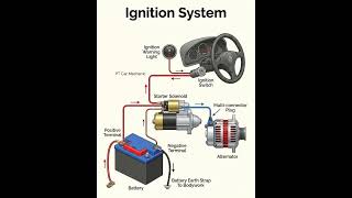 Ignition System Explained: Spark Your Knowledge! ⚡️#IgnitionSystem #CarRepairs  #EngineBasics