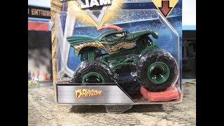 Hot Wheels Monster Jam DRAGON 2018 Unboxing