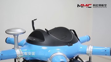 4 HOURS FLIGHT TIME HYDROGEN DRONE-MMC Skylle 1550H UAV Operation Demo Video