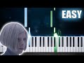 AURORA Runaway EASY Piano Tutorial By PlutaX