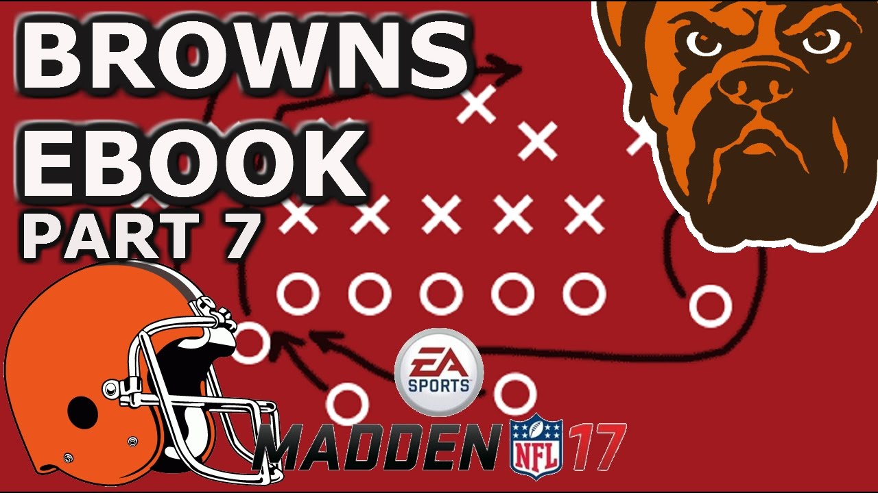 Browns Gun Doubles offensive scheme madden 17 ebook guide