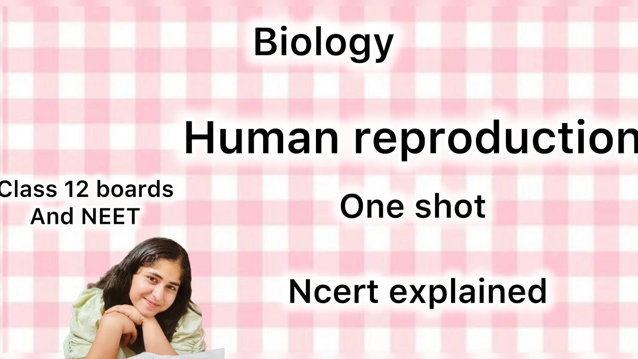 Human reproduction class 12 biology one shot neet boards ncert cbse ...