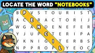 🦊🔍 Word Search Puzzle Speed-run  | Every Word Found 🔎🦊 | Word Search Puzzle