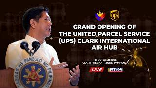 Download lagu Grand Opening of the United Parcel Service (UPS) Clark International Air Hub