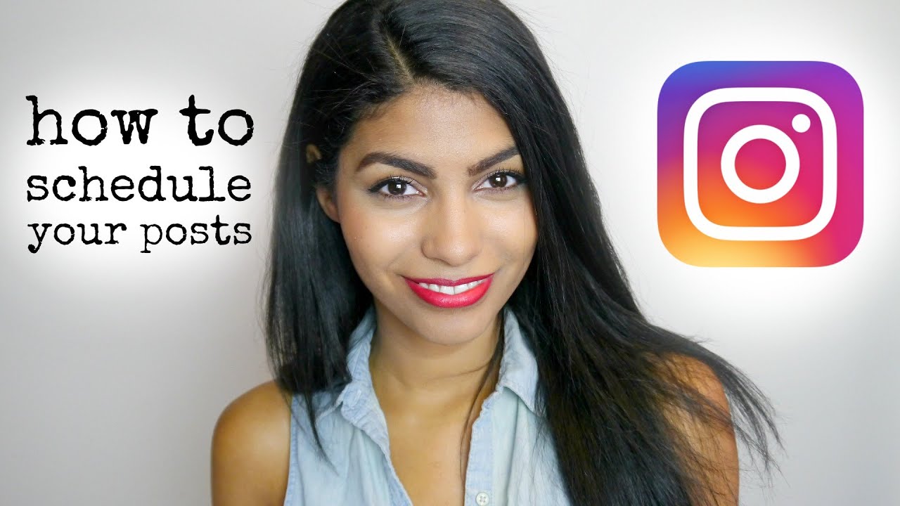 How to Schedule Instagram Posts - YouTube