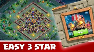 How To Complete 10 Years of Clash Challenge Event in coc - 2017 Map | Coc New Event Attack screenshot 5