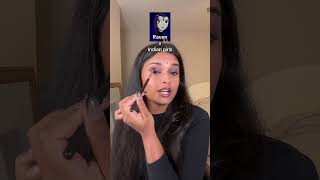 Raven Teen Titans Inspired Makeup Brown Girl Halloween