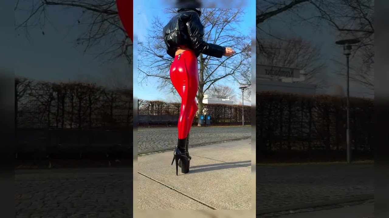 Red Latex Shining Under the Sun ☀️