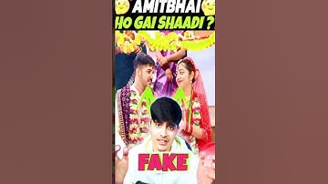 Amit bhai shadi 😱para SAMSUNG A3,A5,A6,A7,J2,J5,J7,S5,S6,S7,S9,A10,A20,A30,A50,A70 #shorts