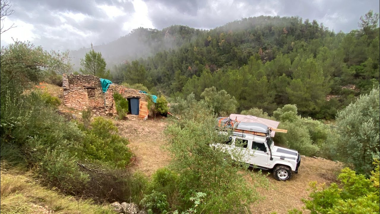 Timelaspe 15 jours - Rénovation d'une finca en Espagne