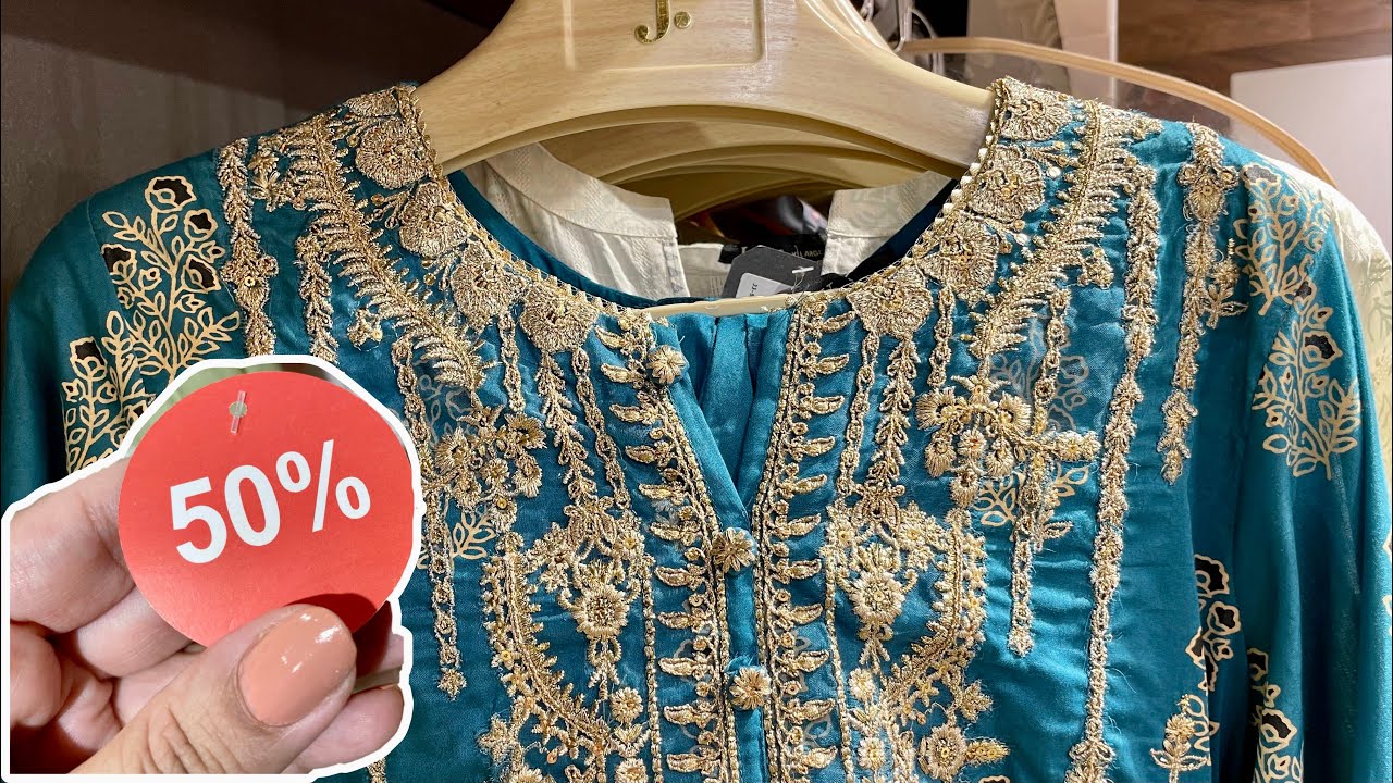 J. Junaid Jamshed Flat 50% Summer Clearance Sale 2022 | With Prices