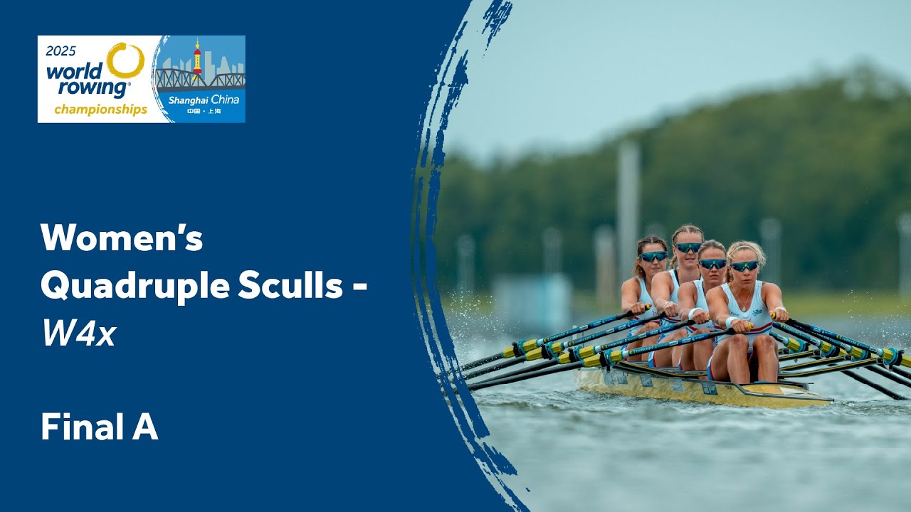 Чемпионат мира по академической гребле 2025 года — женщины, четвёрка парная (W4x) — финал A