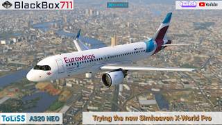 X-Plane 12 - Toliss A320 NEO V1.3.3 | London/EGLL to Düsseldorf/EDDL | SimHeaven Pro | VATSIM