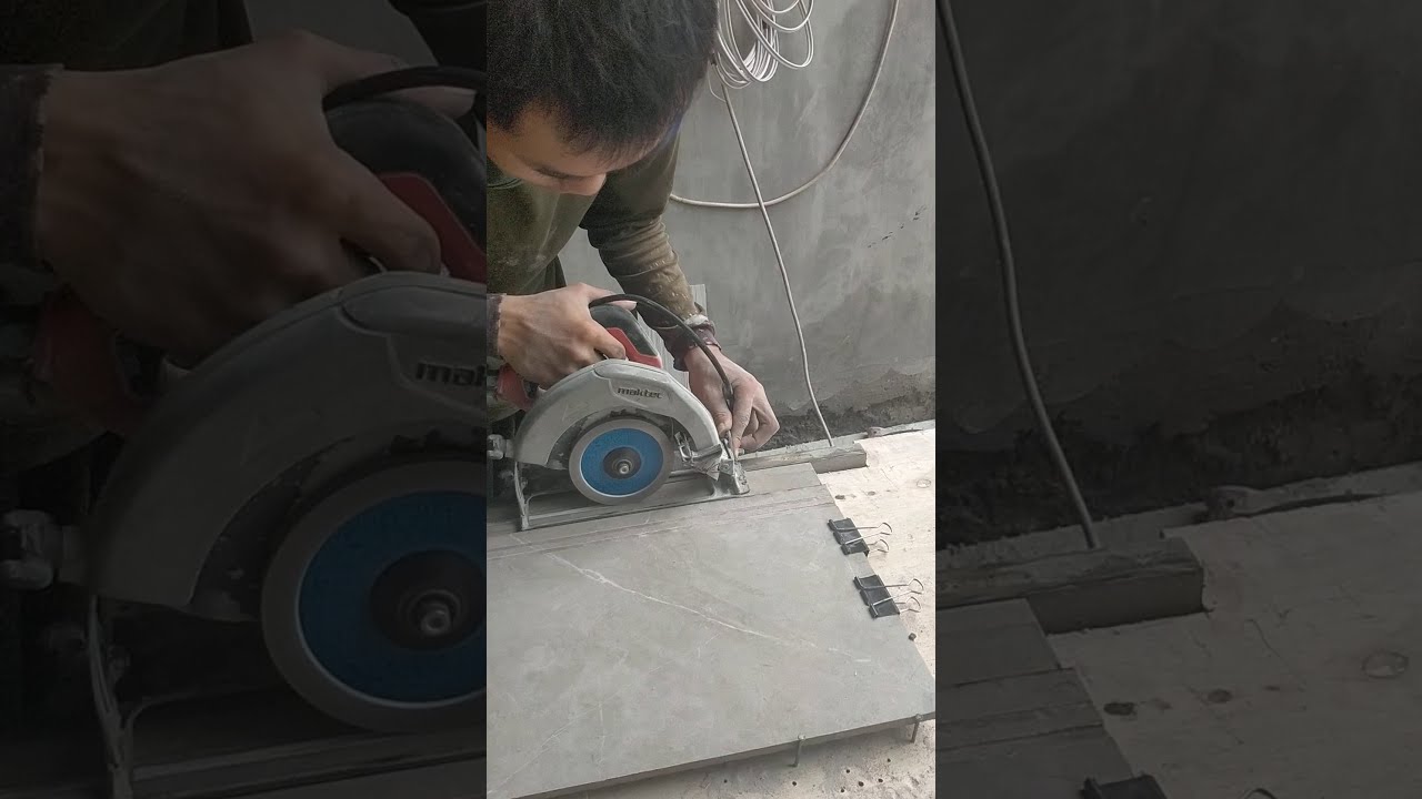 Cara membuat stepnosing keramik tangga granit YouTube
