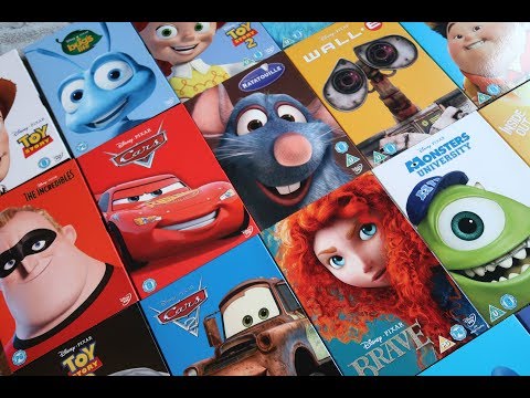 Pixar Dvd Collection With Orings Complete experiment626xx